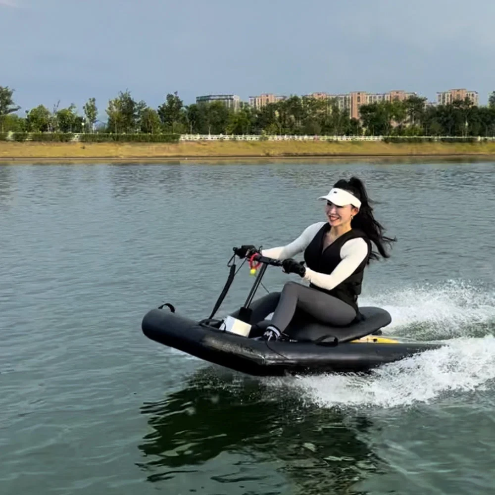 V1 kart boat in action