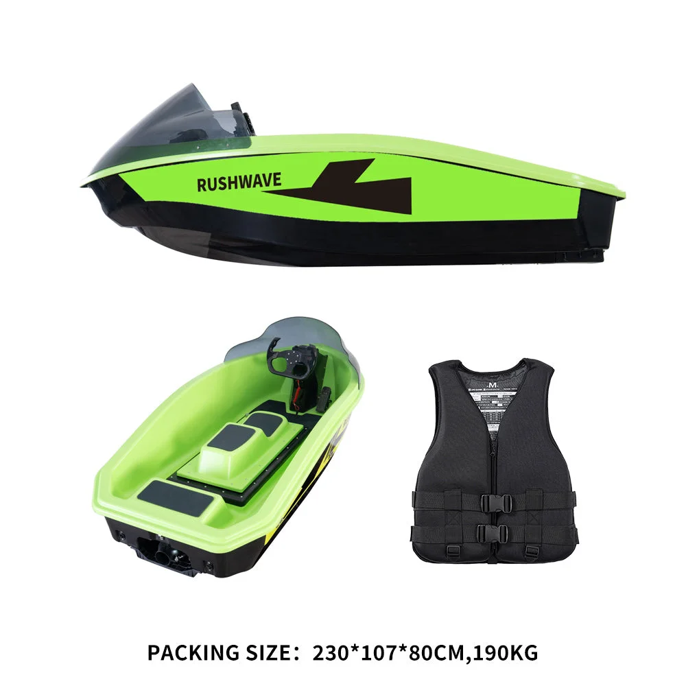 Accessories included with the V1 boat