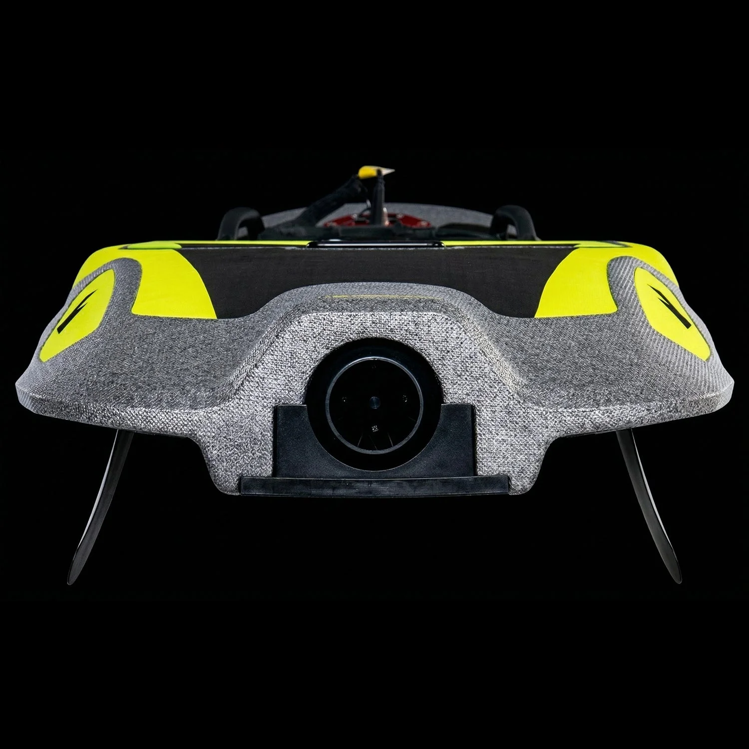 Fiber-reinforced hull construction